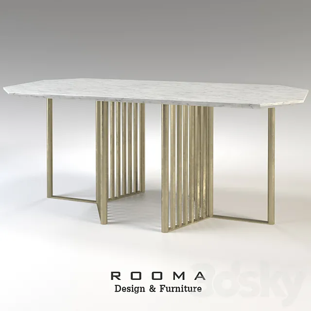 Table Atom Rooma Design 3D Model