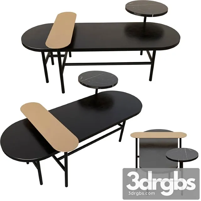 Table baytos hp decor 2 3D Model Free