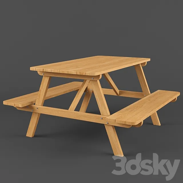 table-bench 3DModel
