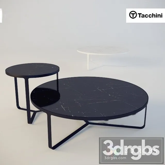 Table Cage Tacchini 3D Model Free