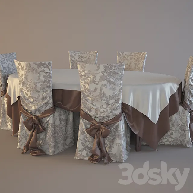 Table + Chair 3DModel