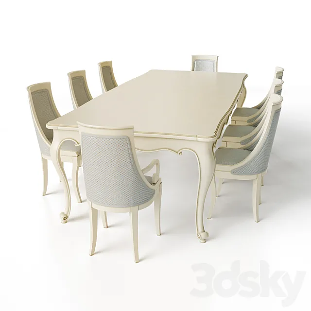 table chair 3DModel