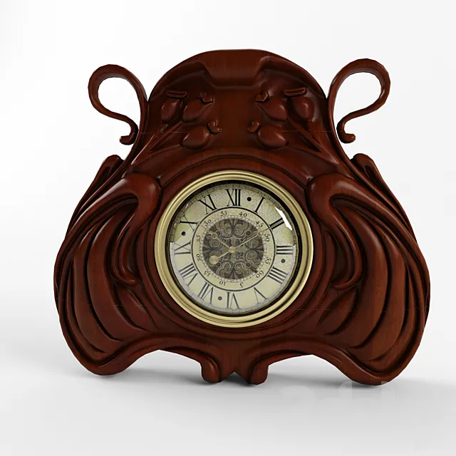 Table Clock Medea 3D Model