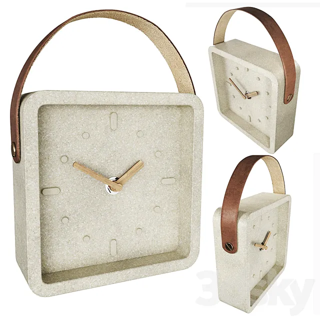 Table clock Mercy  made by La Forma Free Download