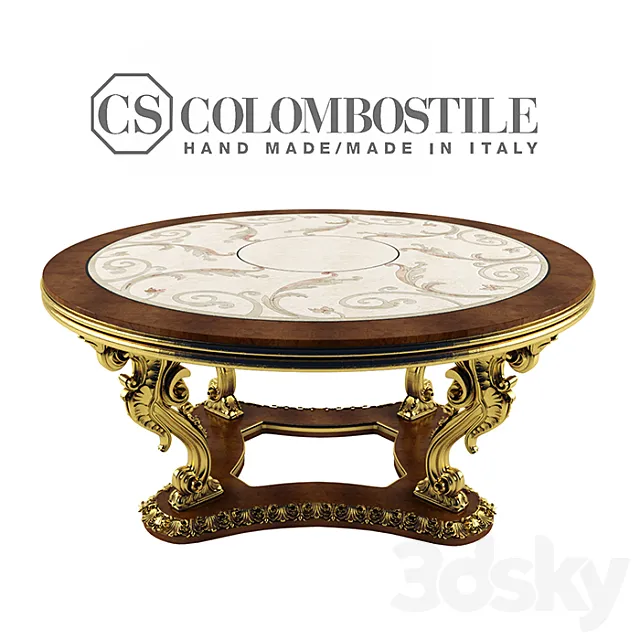 TABLE COLOMBOSTILE 3D Model