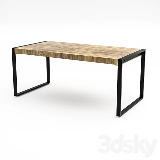 Table Harlem 3D Model