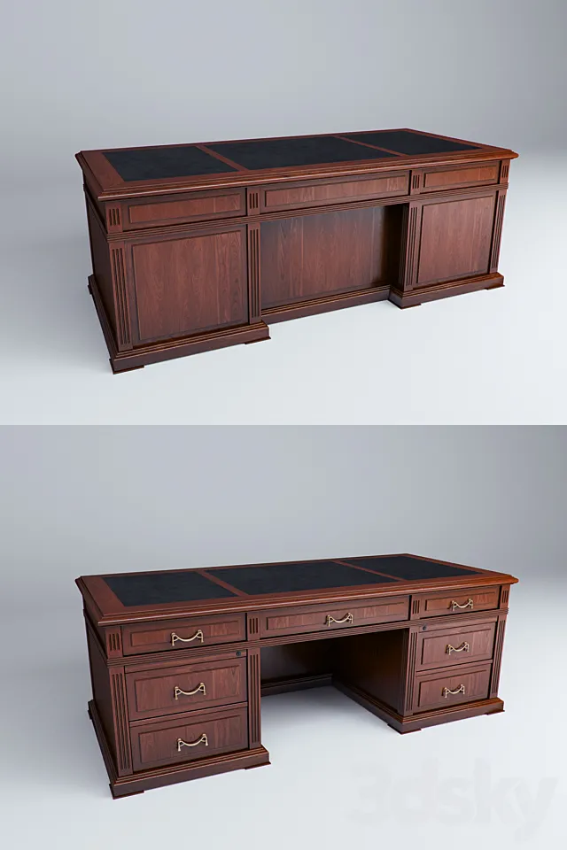 Table in the Director's room "MINISTRY" 3D Model