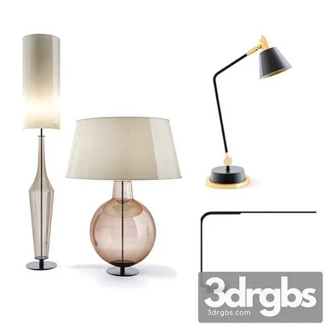 Table Lamp 148 3D Model Free