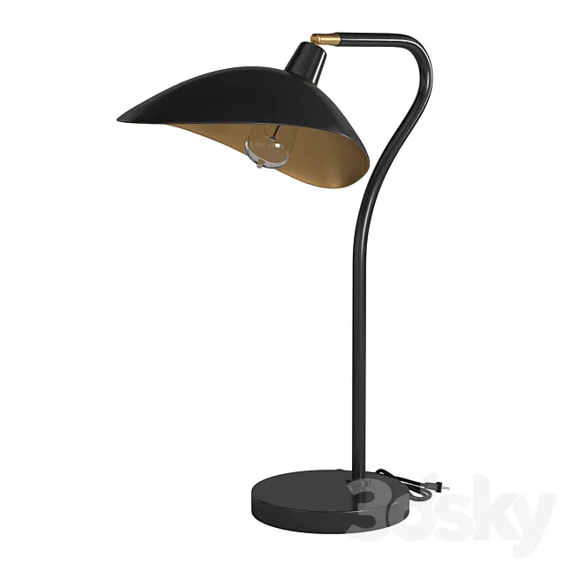 Table lamp 2 3DModel