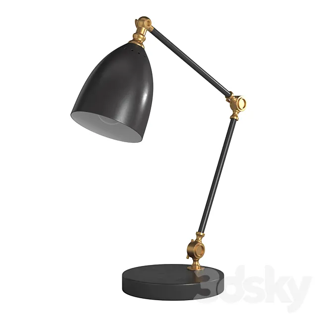 Table lamp 3 3D Model