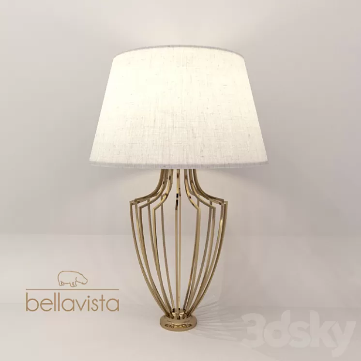 Table lamp Amelie Bellavista 2014 L-06-A 3D Model