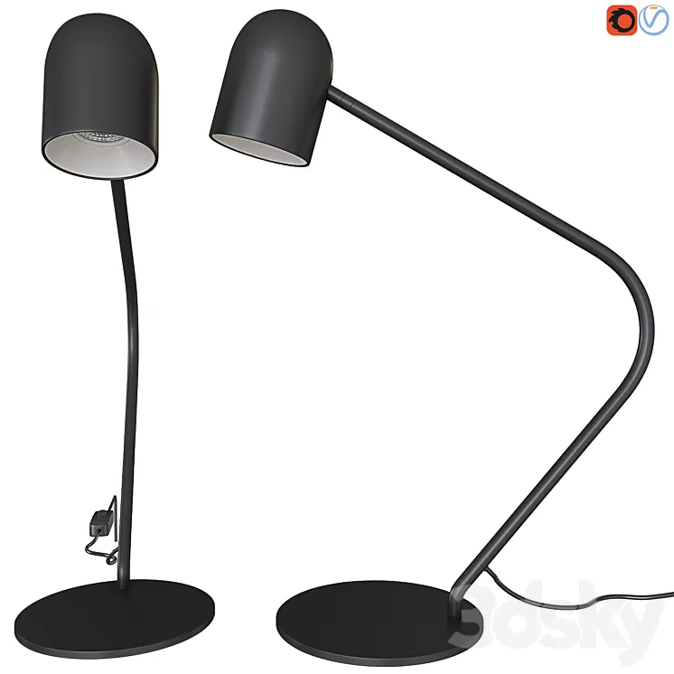 Table lamp Aromas Pipe