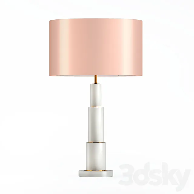 Table lamp Arte Lamp Ramada A3588LT-1PB 3DModel