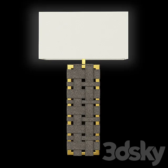 Table lamp Arteriors Elis 3D Model