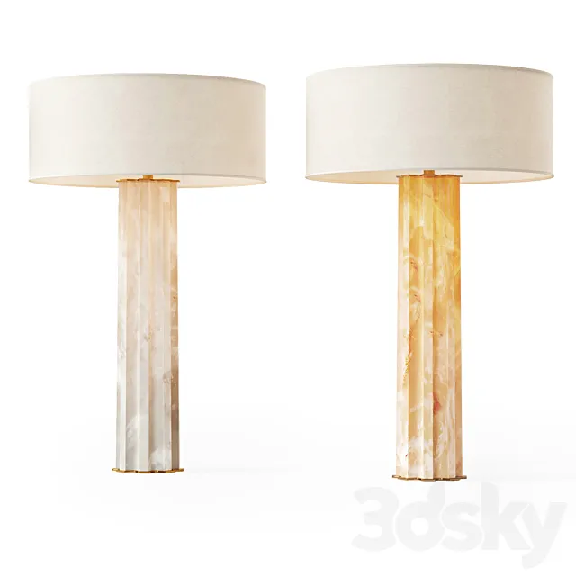 Table lamp athena 3D Model