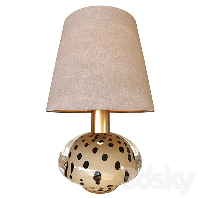 Table lamp AUDEN 3D Model