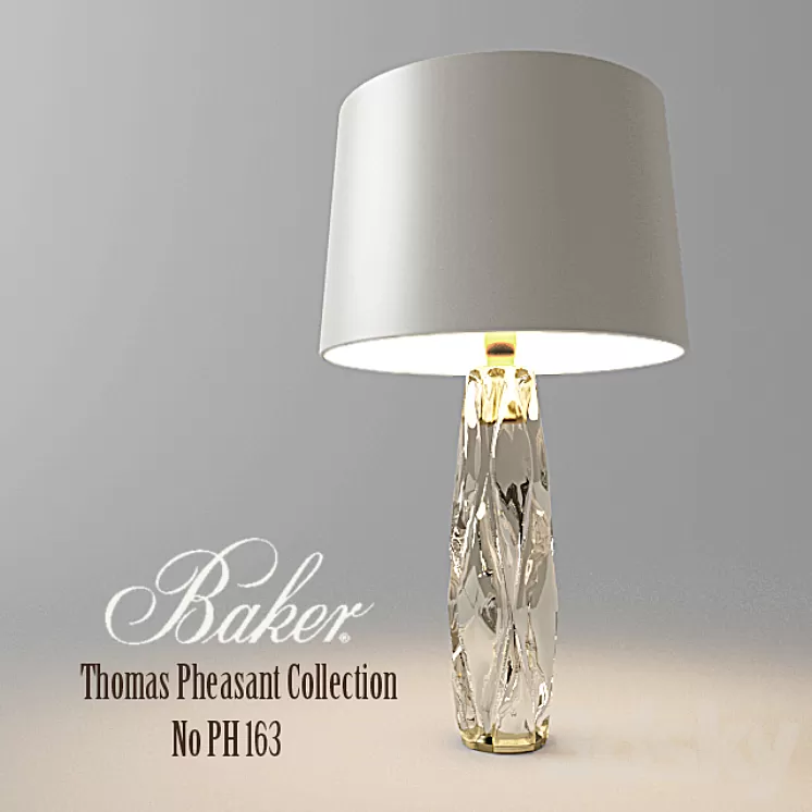 Table lamp Baker PH163 3D Model