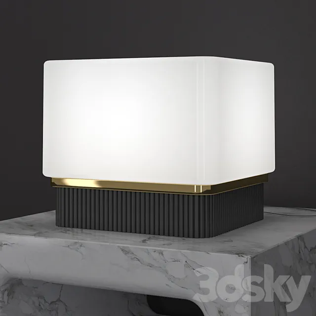 Table lamp Chica Boum numero111 (V-Ray) Free Download