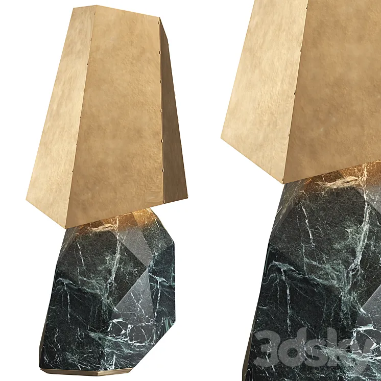 Table lamp Ciacomo Ravagli Barometro 2.1 3D Model Free