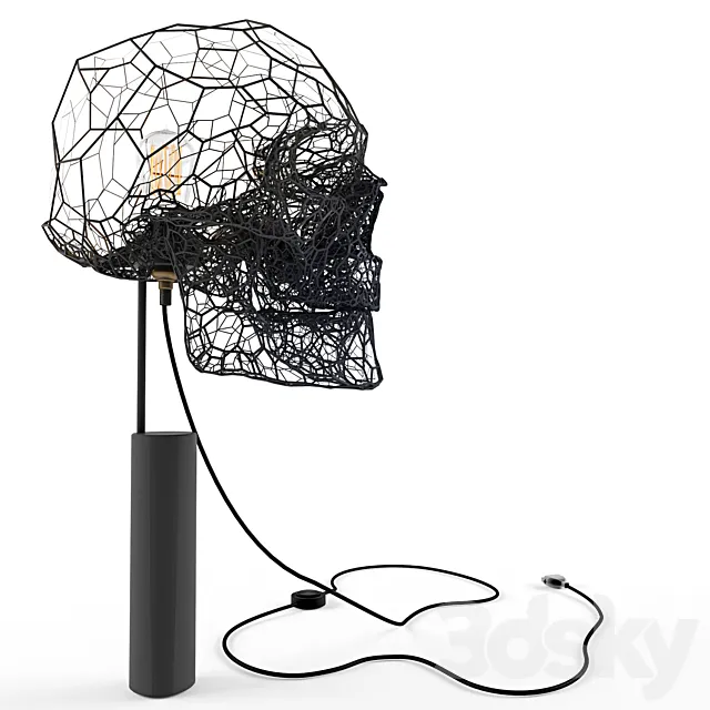Table lamp "Cranium" 3D Model