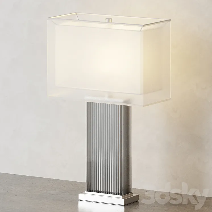 Table lamp Dantone Home Charleston 2 3D Model Free Download