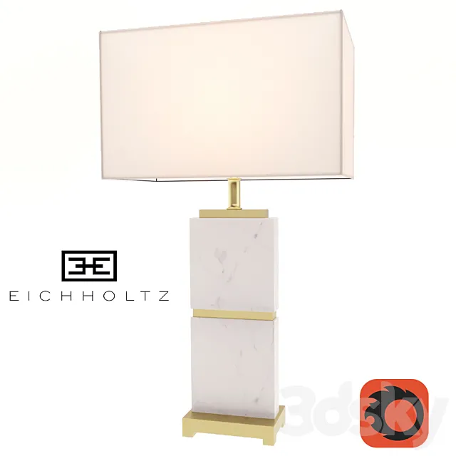 TABLE LAMP EICHHOLTZ 111599 ROBBINS 3D Model