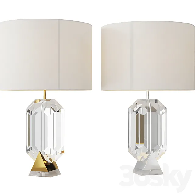 Table lamp Eichholtz 113341 Emerald 3D Model