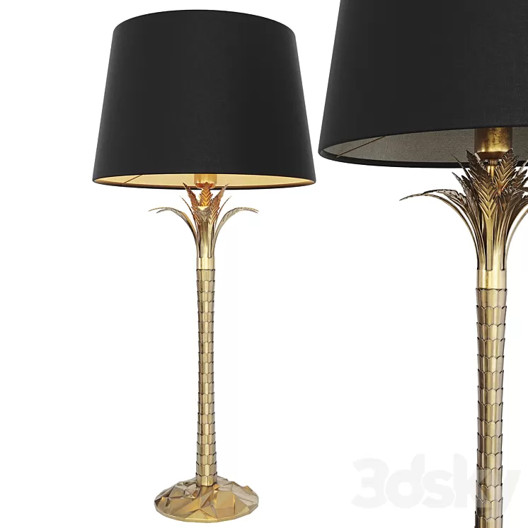 Table lamp Eichholtz 113737 Palm Harbor 3D Model