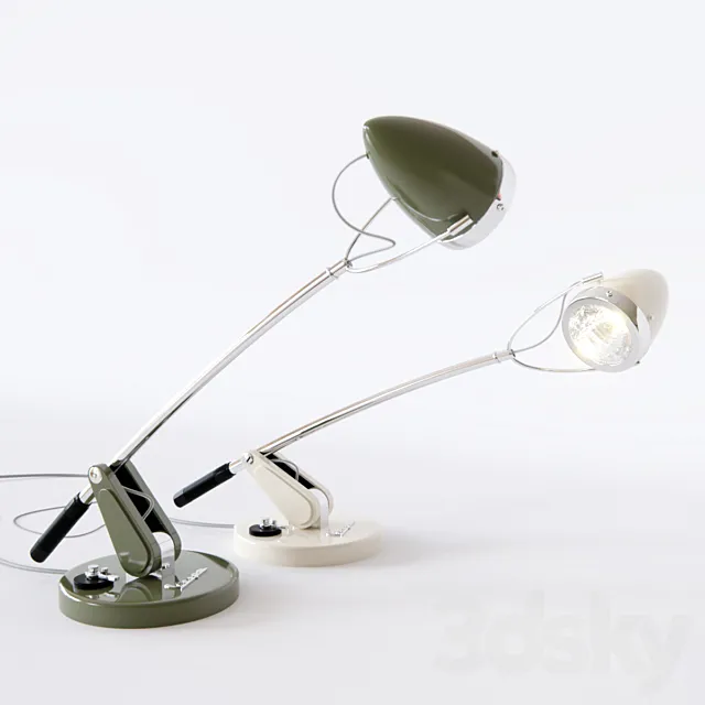 Table Lamp FORME VESPA Vintage 3DModel