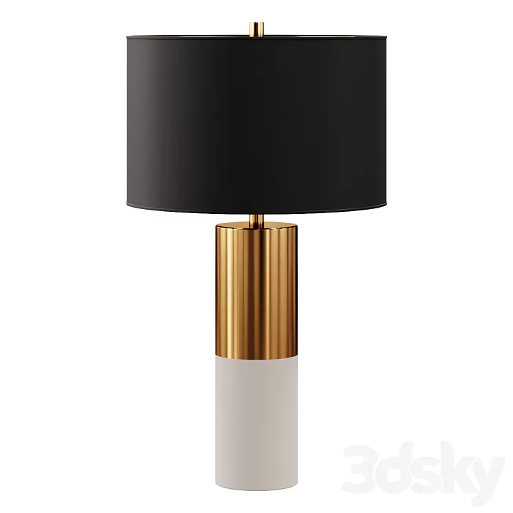 Table lamp Fulton Transitional Table Lamp 3D Model