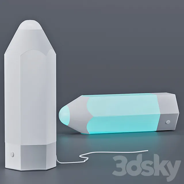 Table lamp IKEA Pelarboj 3D Model