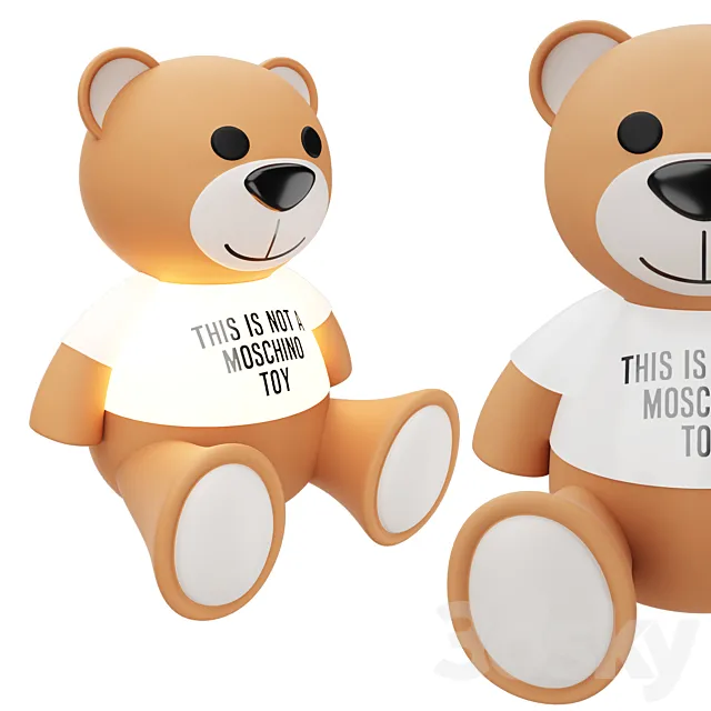 Table lamp Kartell TOY Moschino by Jeremy Scott 3DModel