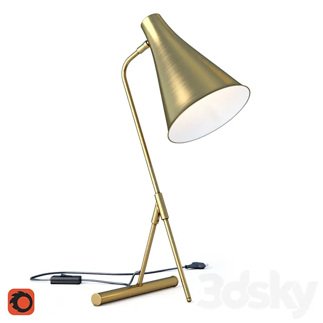Table lamp La Redoute Jameson 3D Model