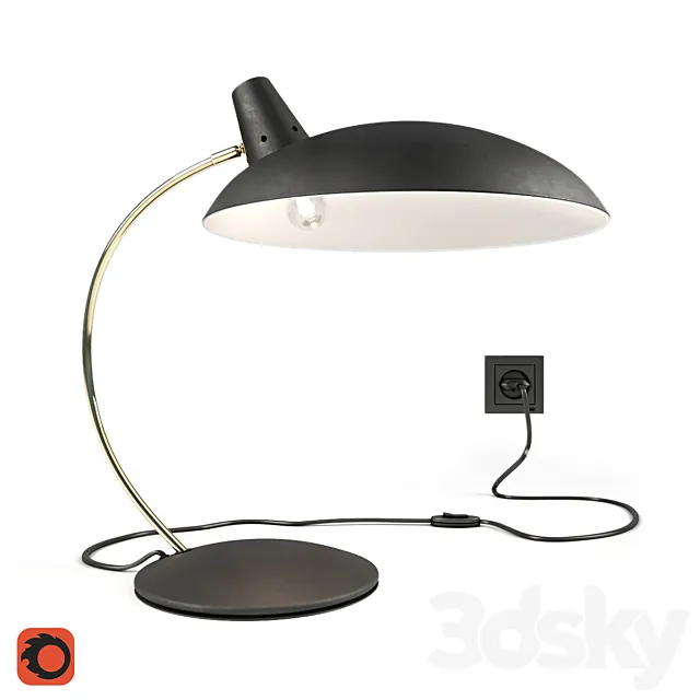 Table lamp La Redoute Rosella 3D Model