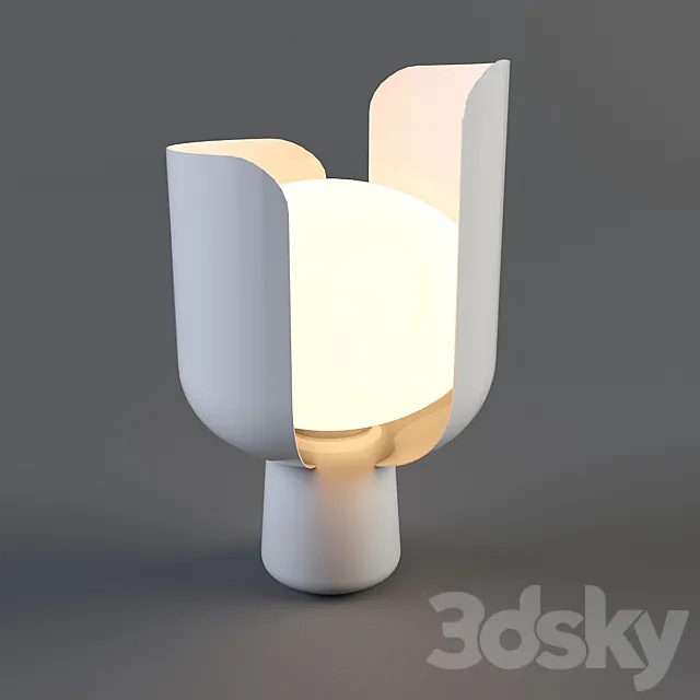 Table lamp. Lampe de table Blom H 24 cm - Fontana Arte Free Download