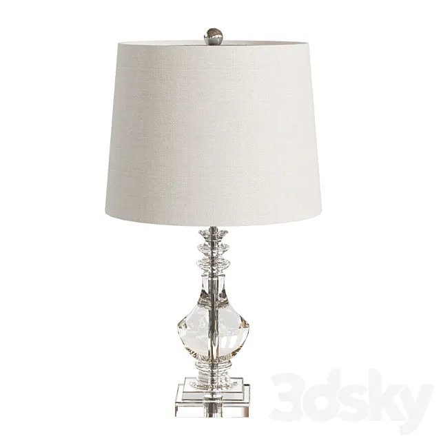 Table Lamp Lehome F269 3D Model