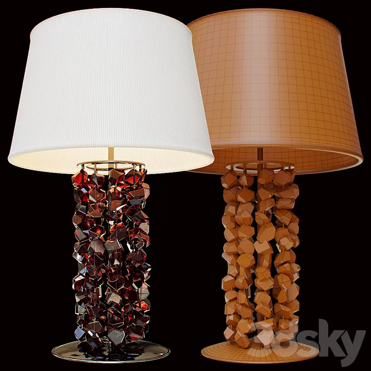 Table lamp Light Vargov 3D Model