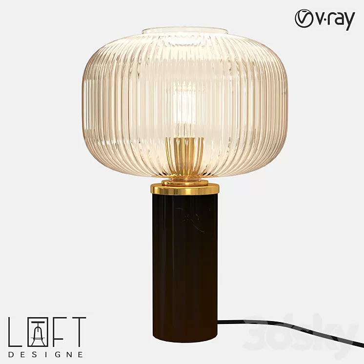 Table lamp LoftDesigne 1364 model 3D Model