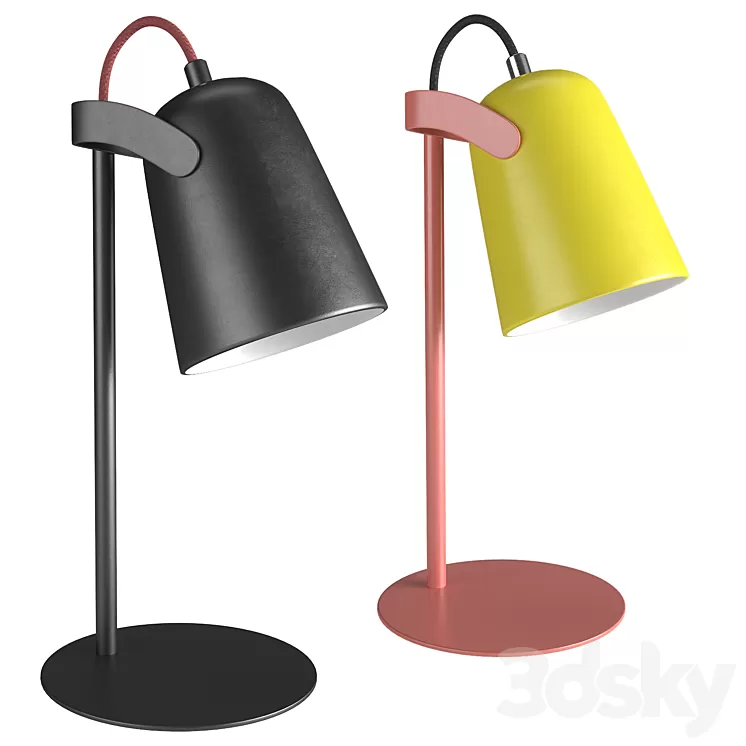 Table lamp Lumion Kenny 3D Model Free