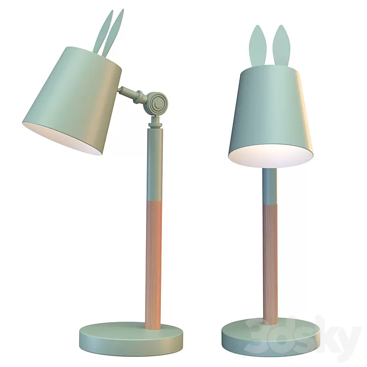 Table lamp LZPZ RUI 3D Model Free