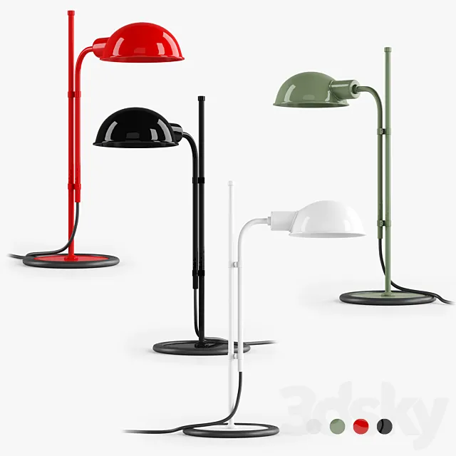 Table lamp Marset - Funiculi Table Lamp _ Funiculi Table Lamp 3D Model