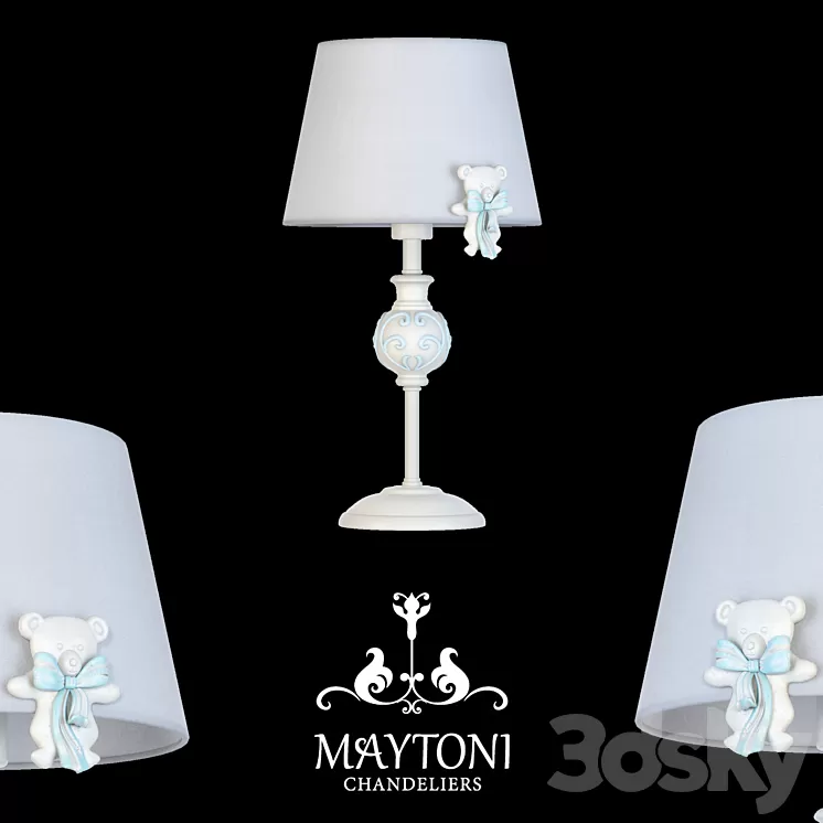 Table lamp Maytoni ARM033-11-BL 3D Model
