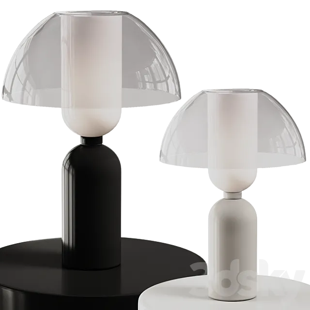 Table lamp Memory MOD177TL-01B & MOD177TL-01W 3D Model