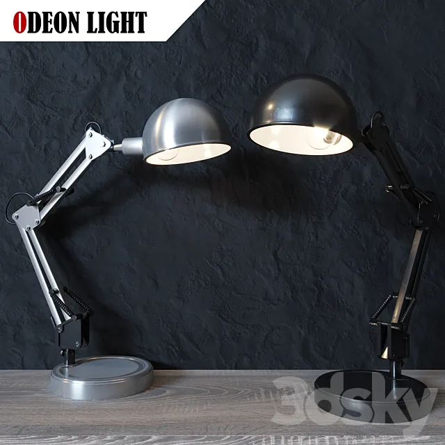 Table lamp Odeon Light 2323 _ 1T Iko and Odeon Light 2324 _ 1T Iko 3DModel