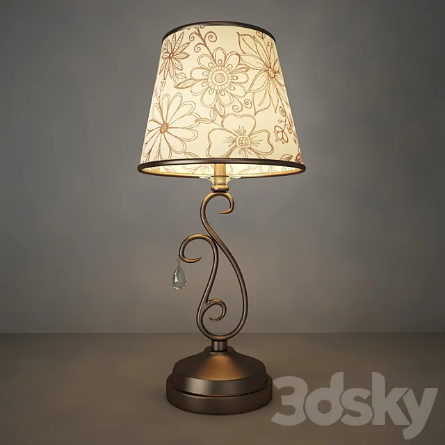 Table lamp Odeon Light LIKA 2575 _ 1T 3DModel