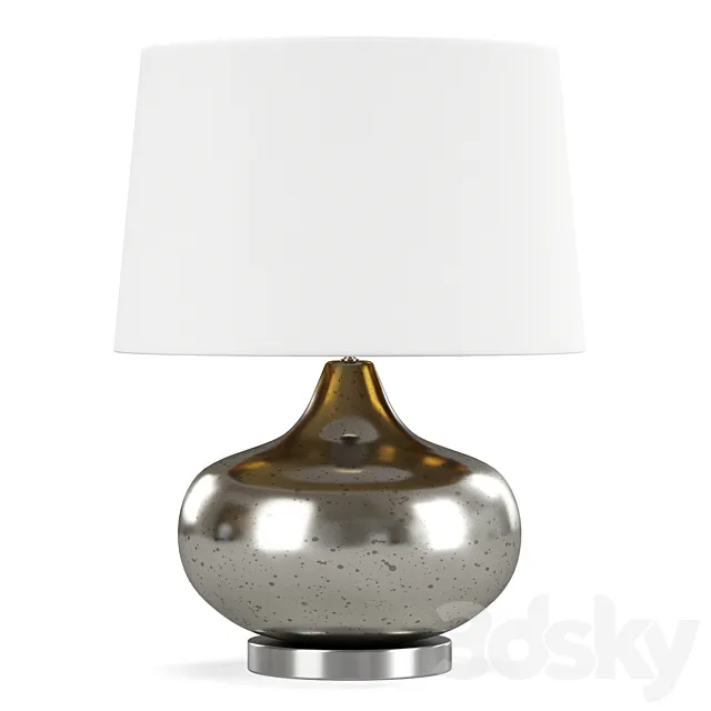 Table lamp Phoebe Dantone Home mirrored 3D Model