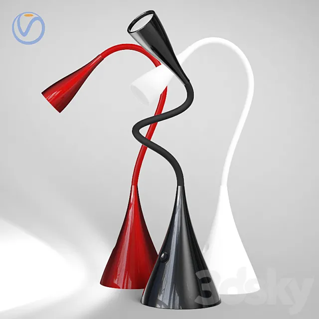 Table Lamp POLAND 3D Model
