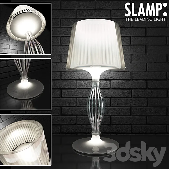 Table lamp Slamp Liza 3DModel