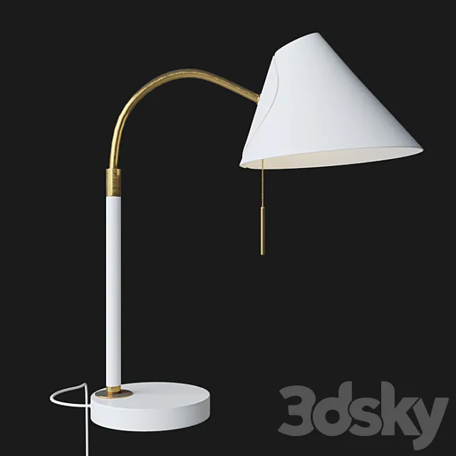 Table lamp “Task Lamp” by “West Elm” 3DModel