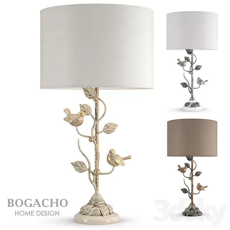 Table lamp Terra Spring Vintage 3D Model